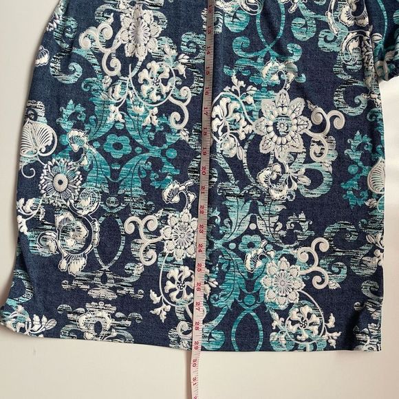 Talk of the Walk NWOT Mini Floral Open Shoulder Stretch Dress Sz S - Picture 6 of 10